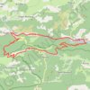 Trace GPS Col de Rigaudon, itinéraire, parcours