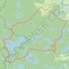 Trace GPS Les mille étangs depuis le pré Boichey, itinéraire, parcours