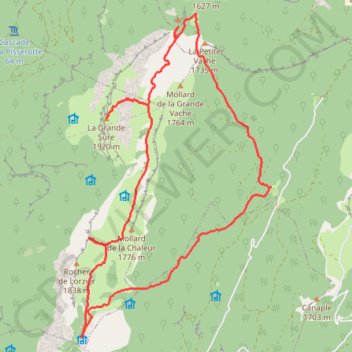 Trace GPS 2016-05-21 08:02:56 Jour, itinéraire, parcours