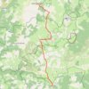 Trace GPS Chemin de Saint Guilhem - Etape 3, itinéraire, parcours