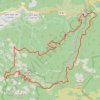 Trace GPS Sommet du Marsaou - Les Suvières, itinéraire, parcours
