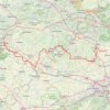 Trace GPS GR128 De RiemSaint à Aachen (Belgique), itinéraire, parcours