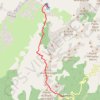 Trace GPS Et1 - étape de Bavella au Refuge d'Asinao, itinéraire, parcours