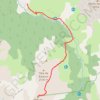Trace GPS Tête de Chabrière, itinéraire, parcours