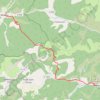 Trace GPS Montjay - Orpierre (Grande Traversée des Préalpes), itinéraire, parcours