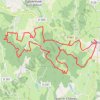Trace GPS PB 2021-04-24 Mauzun Ricochet Madet, itinéraire, parcours