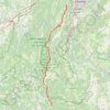Trace GPS GR91 Randonnée de Saint-Nizier-du-Moucherotte (Isère) à Miscon (Drôme), itinéraire, parcours