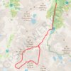 Trace GPS Pic de la Sède (vallée du Lutour), itinéraire, parcours