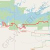 Trace GPS Lake Ouachita Vista Trail (LOViT), itinéraire, parcours