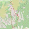 Trace GPS Gorges de Colombières, itinéraire, parcours