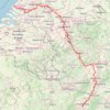 Trace GPS Eurovelo 15 - Strasbourg Rotterdam, itinéraire, parcours