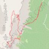 Trace GPS Soeur Sophie par le Col des deux Soeurs et le pas de l'oeil (Vercors), itinéraire, parcours