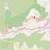 Trace GPS Balade Castelluccio, itinéraire, parcours