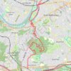 Trace GPS La forêt de la Malmaison, itinéraire, parcours