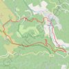 Trace GPS Randonnée à Génolhac dans le Gard, itinéraire, parcours