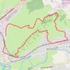 Trace GPS Route du Puy de Vaurs - Arpajon-sur-Cère, itinéraire, parcours