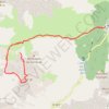 Trace GPS Cime du Sambuis, Face Nord en boucle (Belledonne), itinéraire, parcours