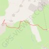 Trace GPS Col de Montjoie, itinéraire, parcours