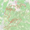 Trace GPS Aumes belges, itinéraire, parcours