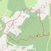 Trace GPS Forêt de boubon, itinéraire, parcours