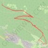 Trace GPS Pic de Tourroc, itinéraire, parcours