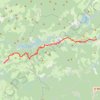 Trace GPS Tour du Haut-Languedoc, j4, Anglès - Fraisse-sur-Agout, itinéraire, parcours