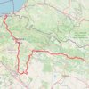 Trace GPS 3 Aínsa-Sobrarbe - Saint-Sébastien, itinéraire, parcours