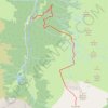 Trace GPS Tuc de Coma Salies depuis la vallée d'Artiga de Lin, itinéraire, parcours