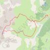 Trace GPS Grand Pic de la Lauzière par le Col des Aiguillons, itinéraire, parcours
