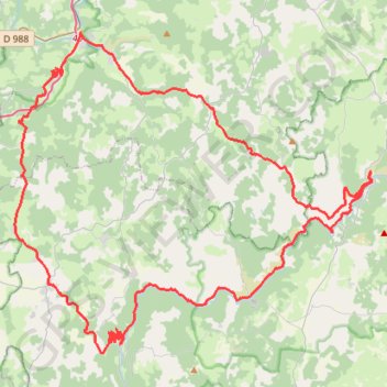 Trace GPS La Lozérienne, itinéraire, parcours