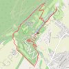 Trace GPS Charence Canal tour de la colline, itinéraire, parcours