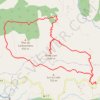 Trace GPS Mont Lion, itinéraire, parcours