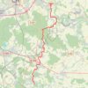 Trace GPS De Crécy la Chapelle à Verneuil l'Etang, itinéraire, parcours