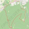 Trace GPS Saint Laurent - Curriere - Cul de Lampe, itinéraire, parcours