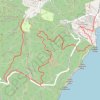 Trace GPS Petite randonnée Janas-Fabregas à la Seyne, itinéraire, parcours