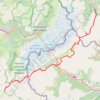 Trace GPS Tour du Mont Blanc, itinéraire, parcours