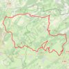 Trace GPS Louis Pergaud - Doubs, itinéraire, parcours