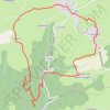 Trace GPS Les Mines de Corent - Saint-Martin-la-Sauveté, itinéraire, parcours