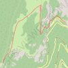 Trace GPS Col de Rousset - Col de Chironne - Rochers de l'Aiglette, itinéraire, parcours