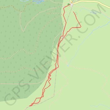 Trace GPS Col de Port Ariège Pyrénées, itinéraire, parcours