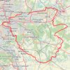 Trace GPS chemin des roses 2022 GRAVEL, itinéraire, parcours