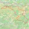 Trace GPS Miramont - Alaric - Lagrasse, itinéraire, parcours