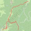 Trace GPS La Pointe de la Galoppaz depuis le Col du Lindar, itinéraire, parcours