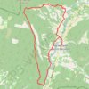 Trace GPS Crête du Rozier, itinéraire, parcours