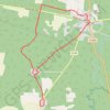 Trace GPS Pissos - Escoursolles - Landes de Gascogne, itinéraire, parcours