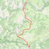 Trace GPS Etape 4 Mt Aigoual VTT17, itinéraire, parcours