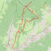 Trace GPS Col d'Arclusaz, itinéraire, parcours