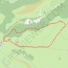 Trace GPS Montagne du Chairol, itinéraire, parcours