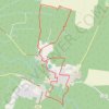 Trace GPS Sore grande boucle - Landes de Gascogne, itinéraire, parcours