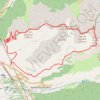 Trace GPS Pic de Querforc, puig de Trespunts, puig de Coma d'Or depuis le Puymorens, itinéraire, parcours